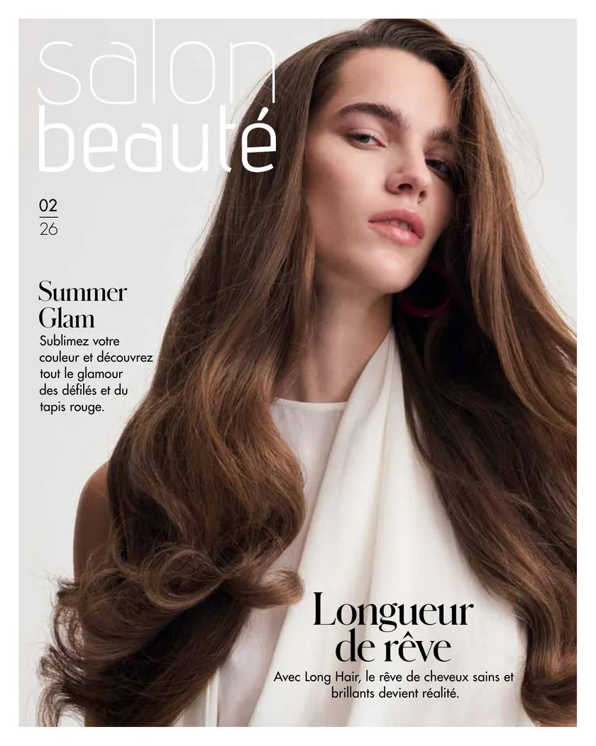 Magazine La Biosthétique Été 2026 - Long Hair, longueur de rêve